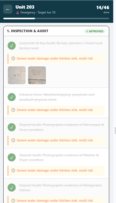 Field app for technicians in Make-Ready Engine