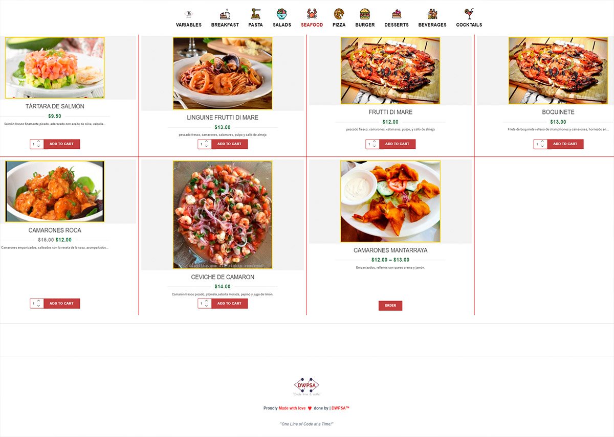 DigitalWebPix project showcase slider